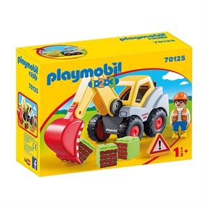 Playmobil 123 Shovel Excavator 70125